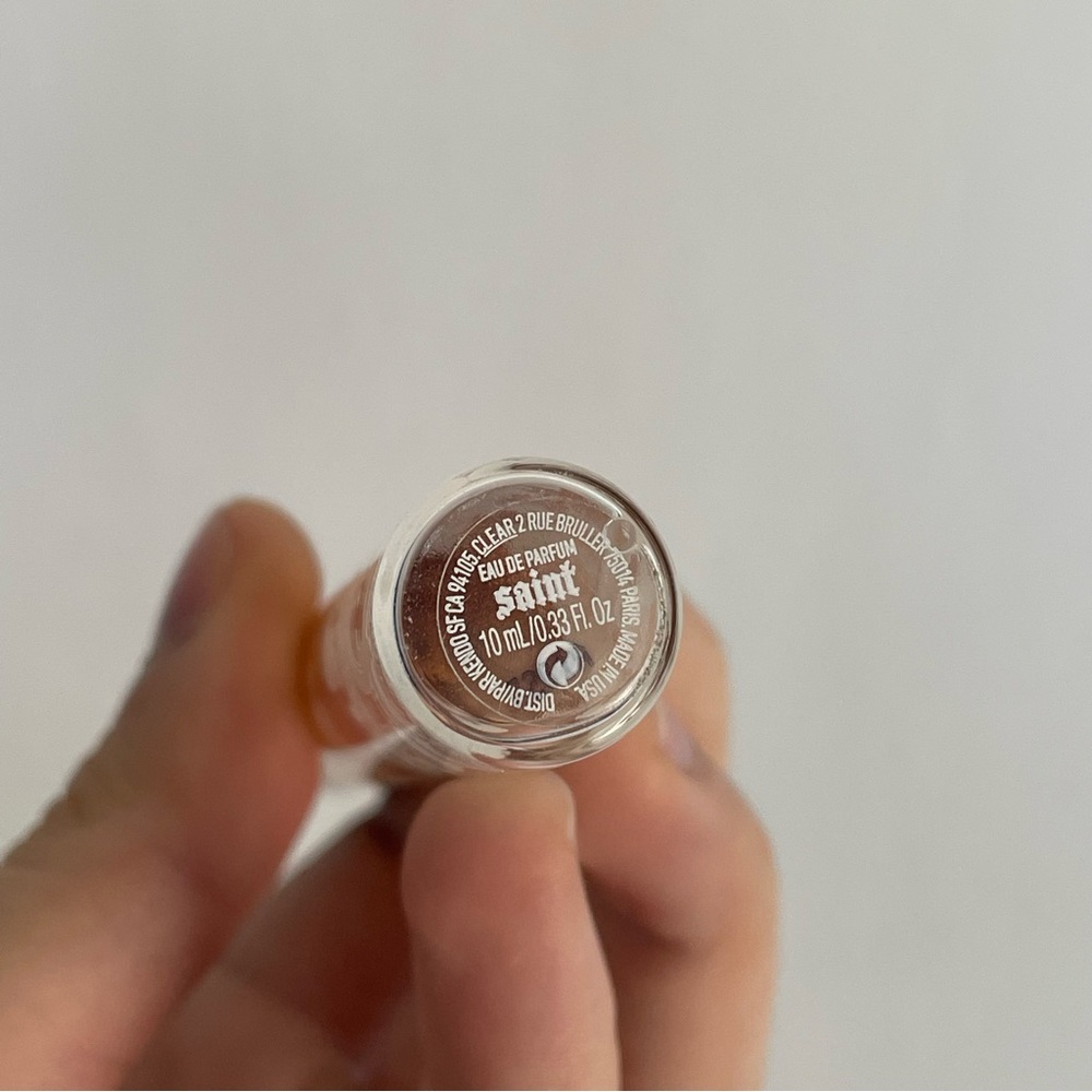 KVD Saint Perfume 10ml .33 fl oz Used Kat Von D Eau De Parfum White - Picture 4 of 4